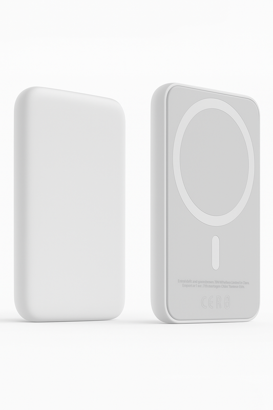 Magnetic Wireless Power Bank | Snap-On Charger for iPhone | Fast Charging | 10000mAh Power Boost