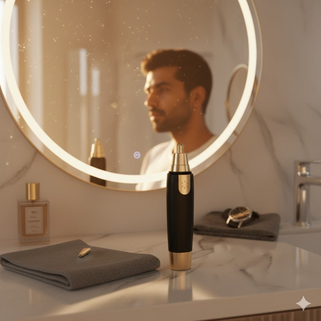 3-in-1 Unisex Electric Grooming Trimmer – Nose, Ear & Eyebrow