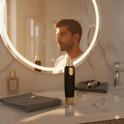 3-in-1 Unisex Electric Grooming Trimmer – Nose, Ear & Eyebrow