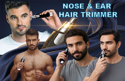 3-in-1 Unisex Electric Grooming Trimmer – Nose, Ear & Eyebrow