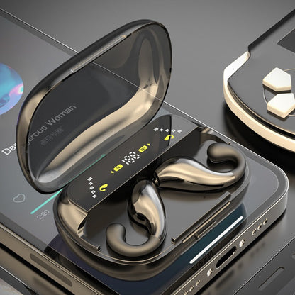 Wireless Bluetooth Smart Display Deep Bass Earbuds